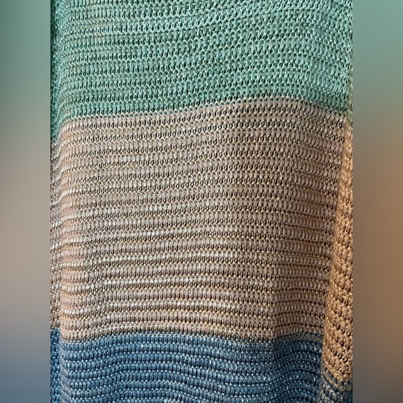 Suboo Lucy Knitted crochet Wide Stripe Midi Dress revolve - Picture 9 of 11